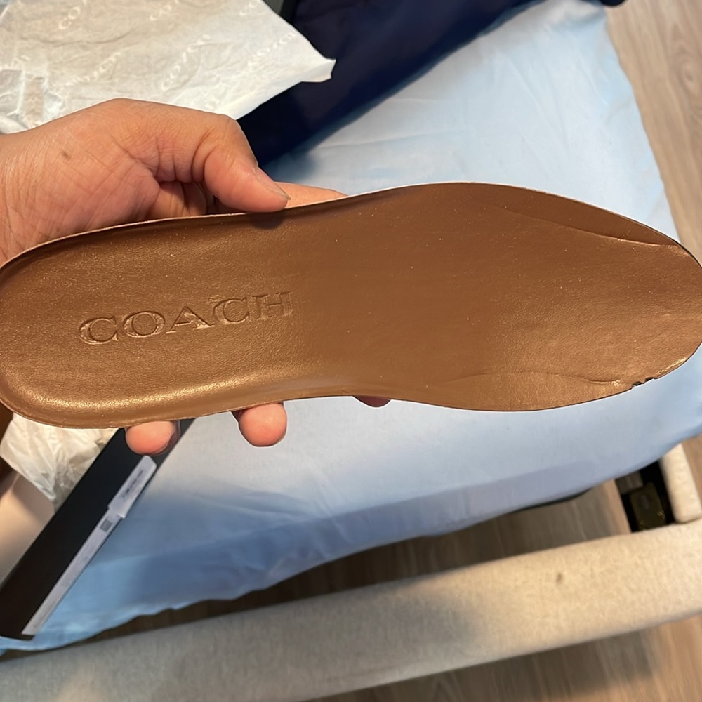 Man's 9.5 Coach Rainboots - Picture 6 of 9